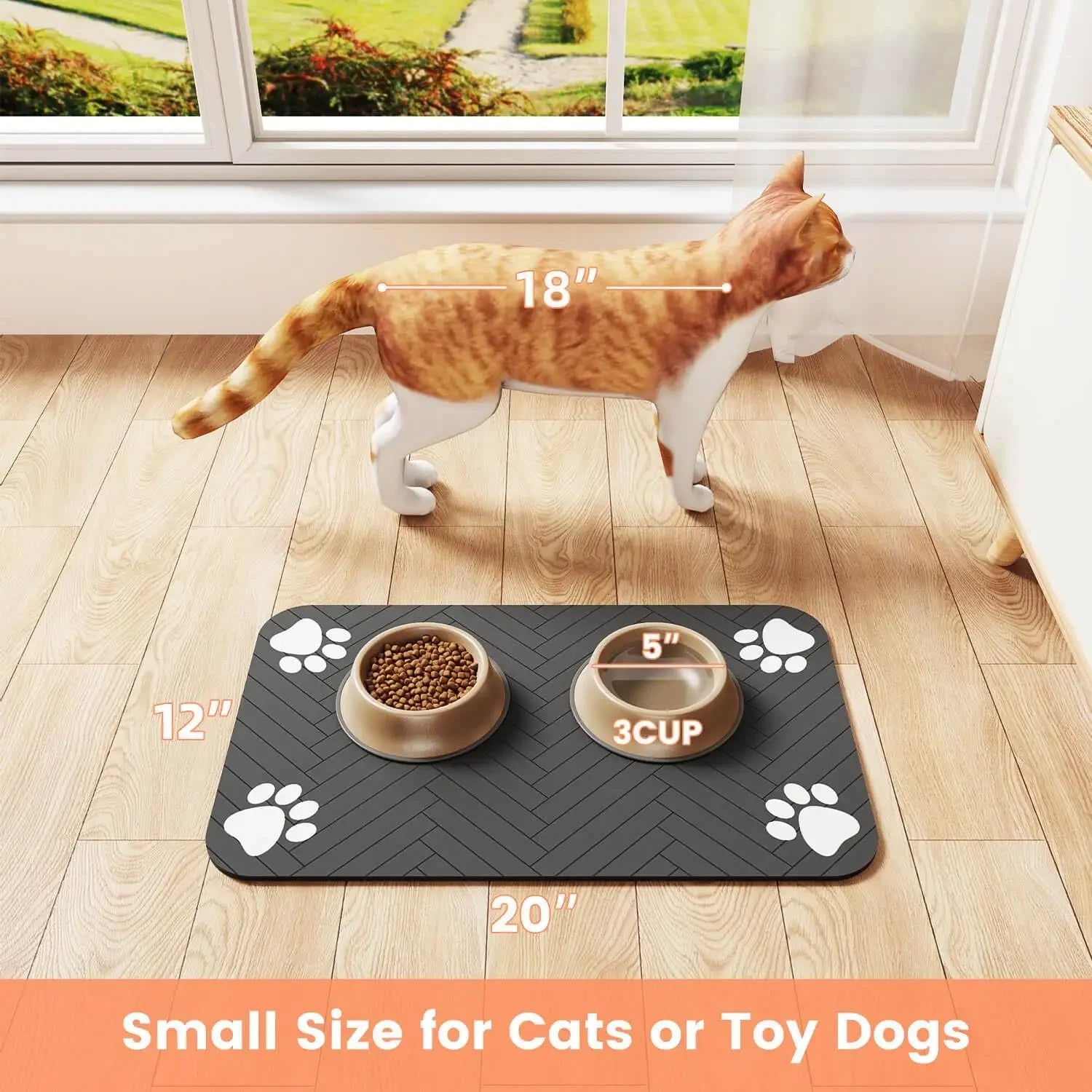 DryPaw™ Waterproof Feeding Mat
