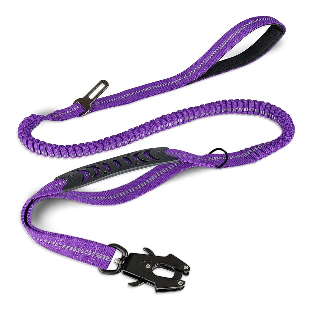 TactiLeash™ Reflective Bungee Dog Leash