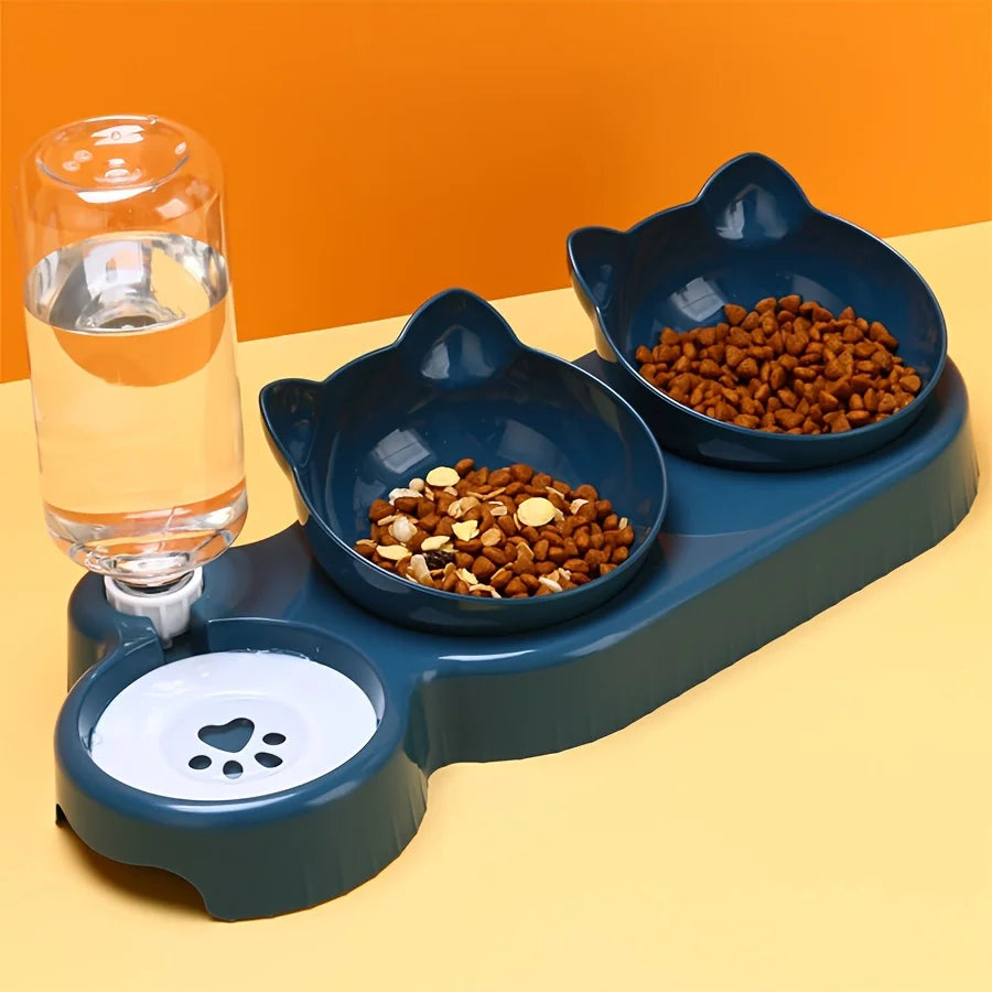 AquaNest™ 3-in-1 Pet Feeding Station