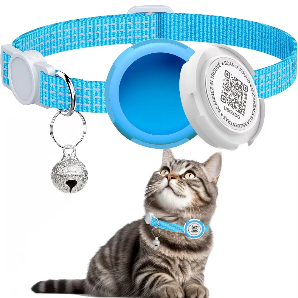 DualGuard™ AirTag & QR ID Cat Collar