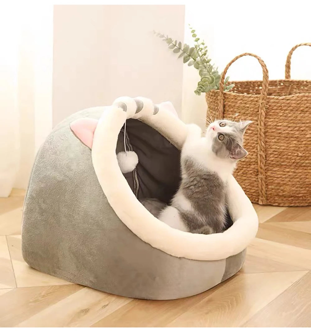 CozyNest™ Cat Cave Bed