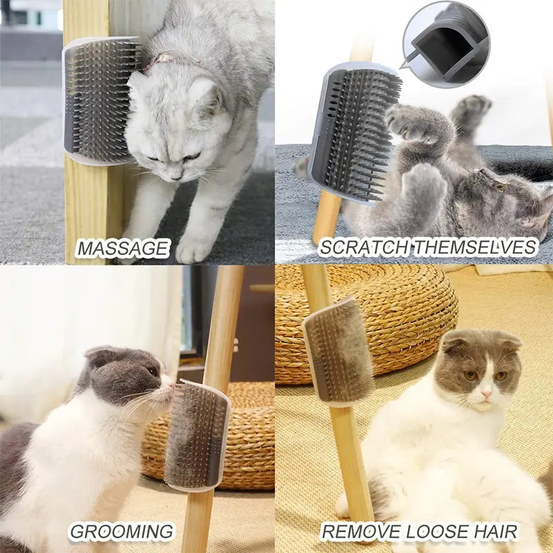PurrCorner™ Self-Grooming Cat Brush