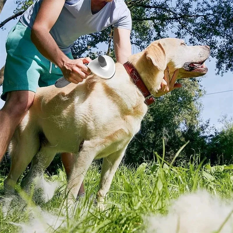 ShedEase™ Self-Cleaning Pet Brush