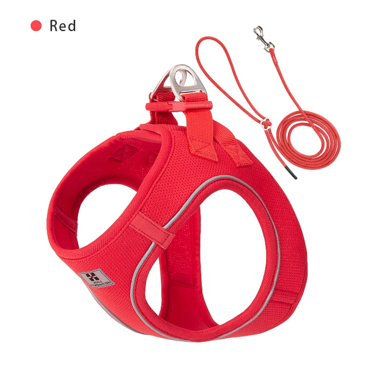 SoftStep™ Reflective Dog Harness & Leash Set