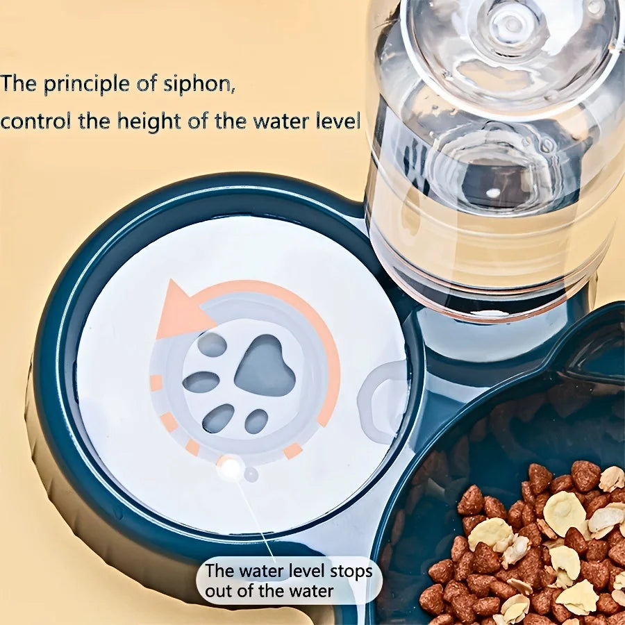 AquaNest™ 3-in-1 Pet Feeding Station