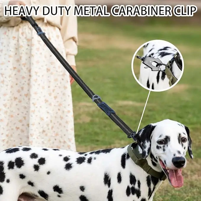 TactiLeash™ Reflective Bungee Dog Leash