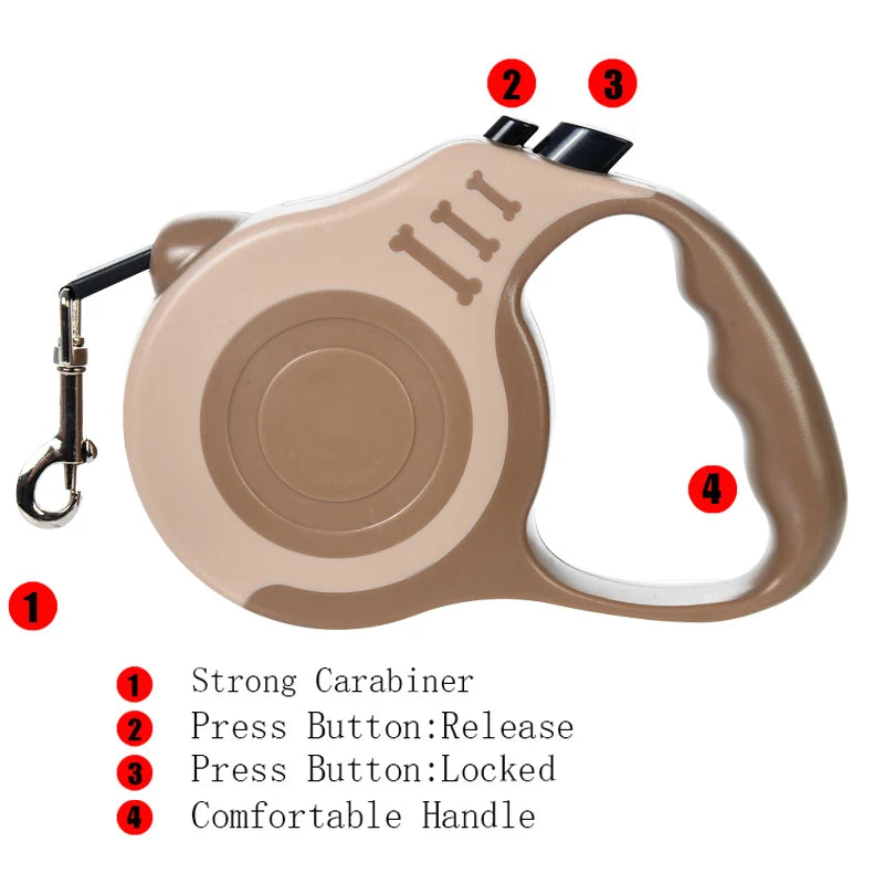 FlexiWalk™ Retractable Dog Leash