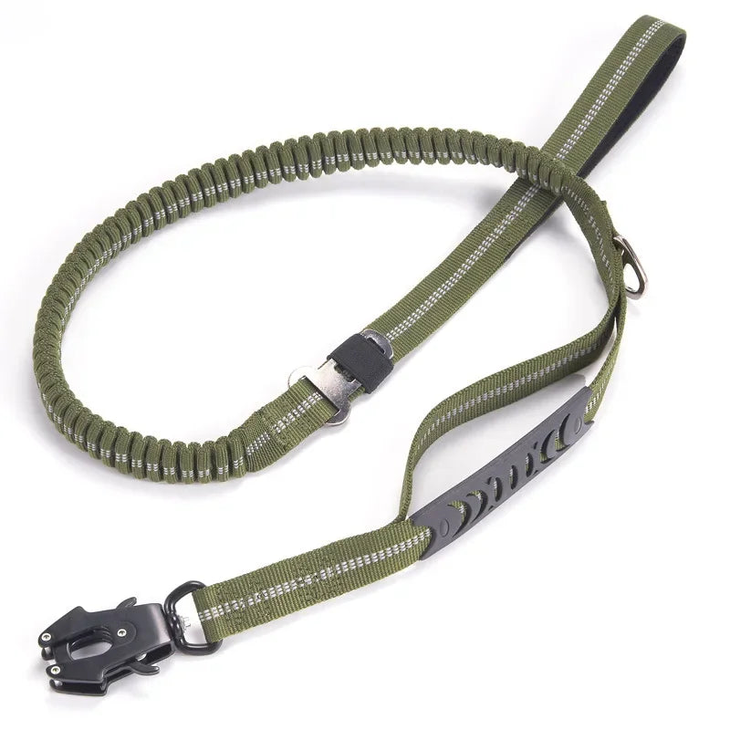 TactiLeash™ Reflective Bungee Dog Leash