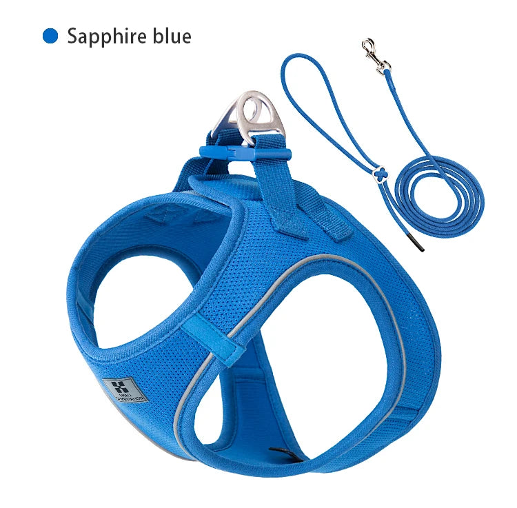 SoftStep™ Reflective Dog Harness & Leash Set