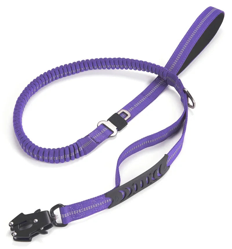 TactiLeash™ Reflective Bungee Dog Leash