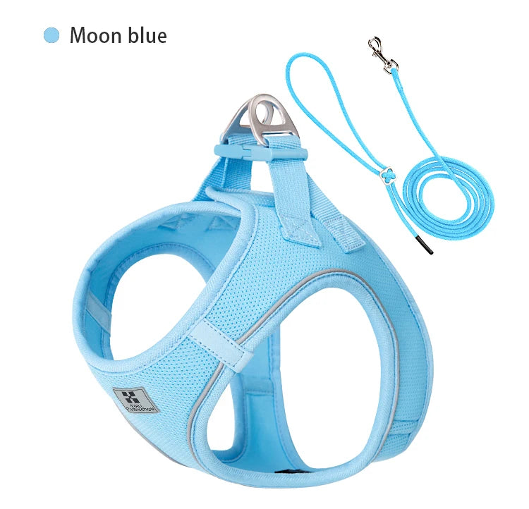 SoftStep™ Reflective Dog Harness & Leash Set
