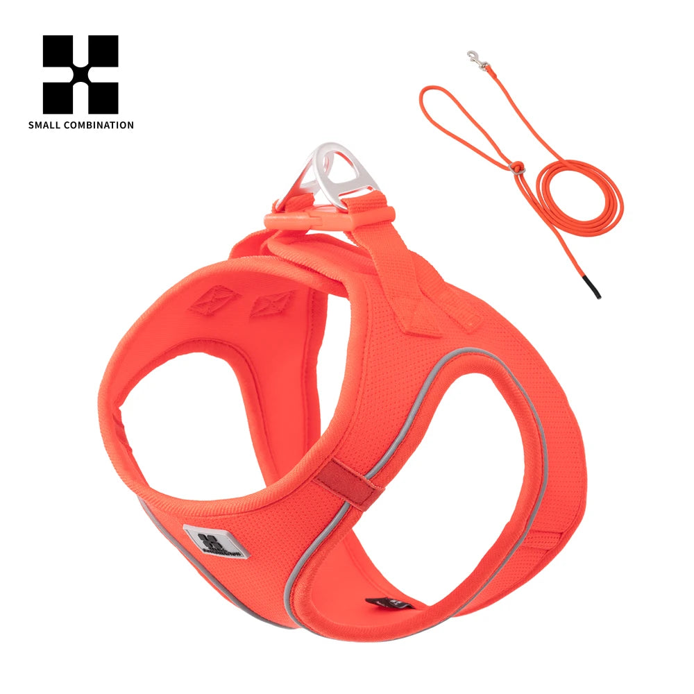 SoftStep™ Reflective Dog Harness & Leash Set
