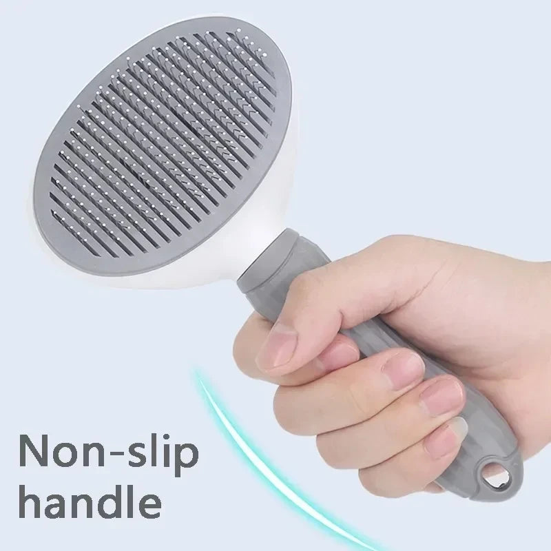 ShedEase™ Self-Cleaning Pet Brush