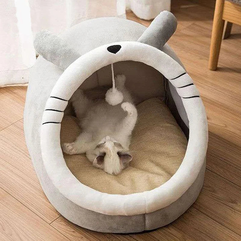 CozyNest™ Cat Cave Bed