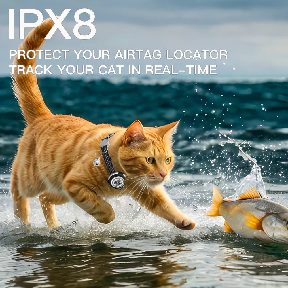 DualGuard™ AirTag & QR ID Cat Collar