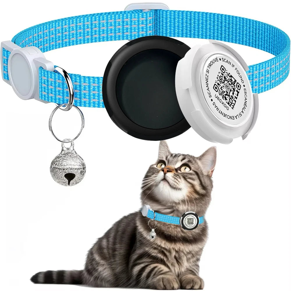 DualGuard™ AirTag & QR ID Cat Collar