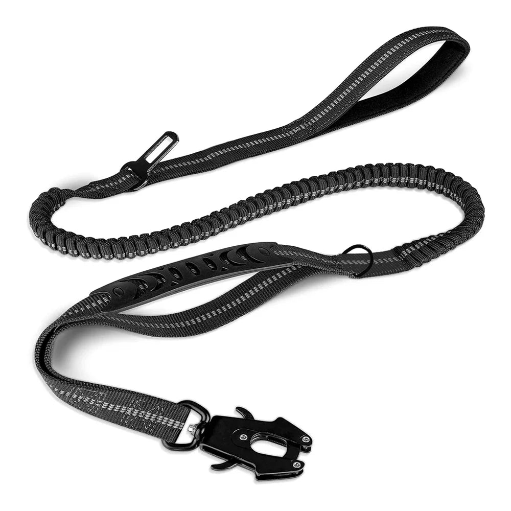 TactiLeash™ Reflective Bungee Dog Leash