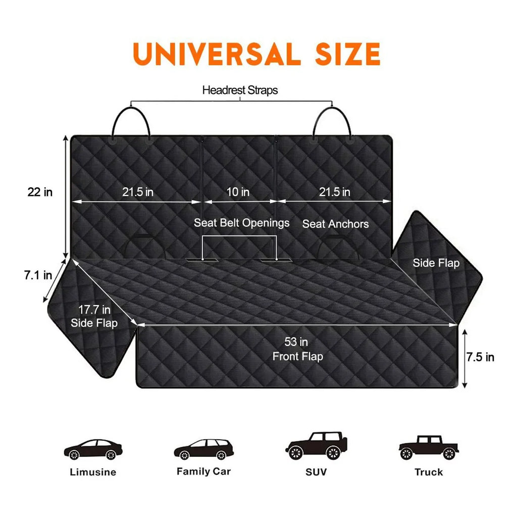 PawShield™ Car Seat Cover