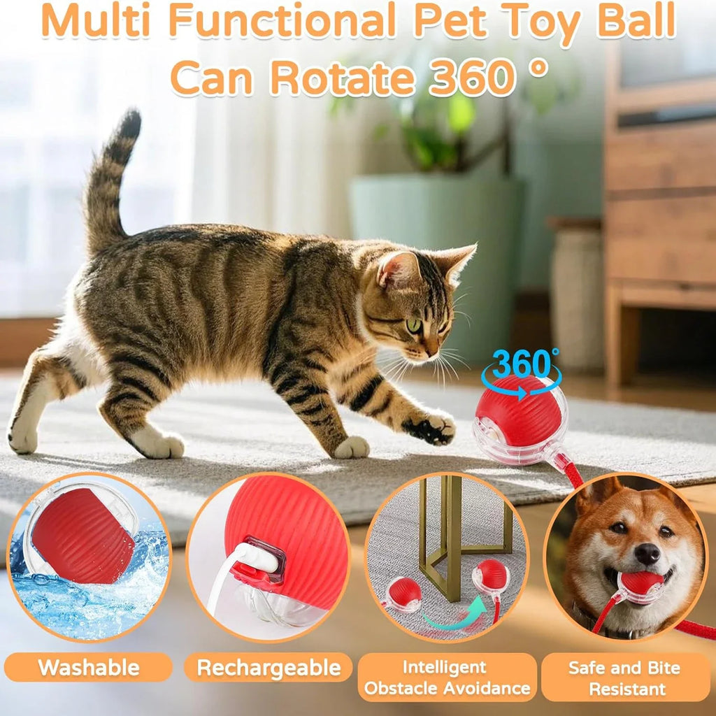 SmartRoll™ Interactive Pet Ball Toy
