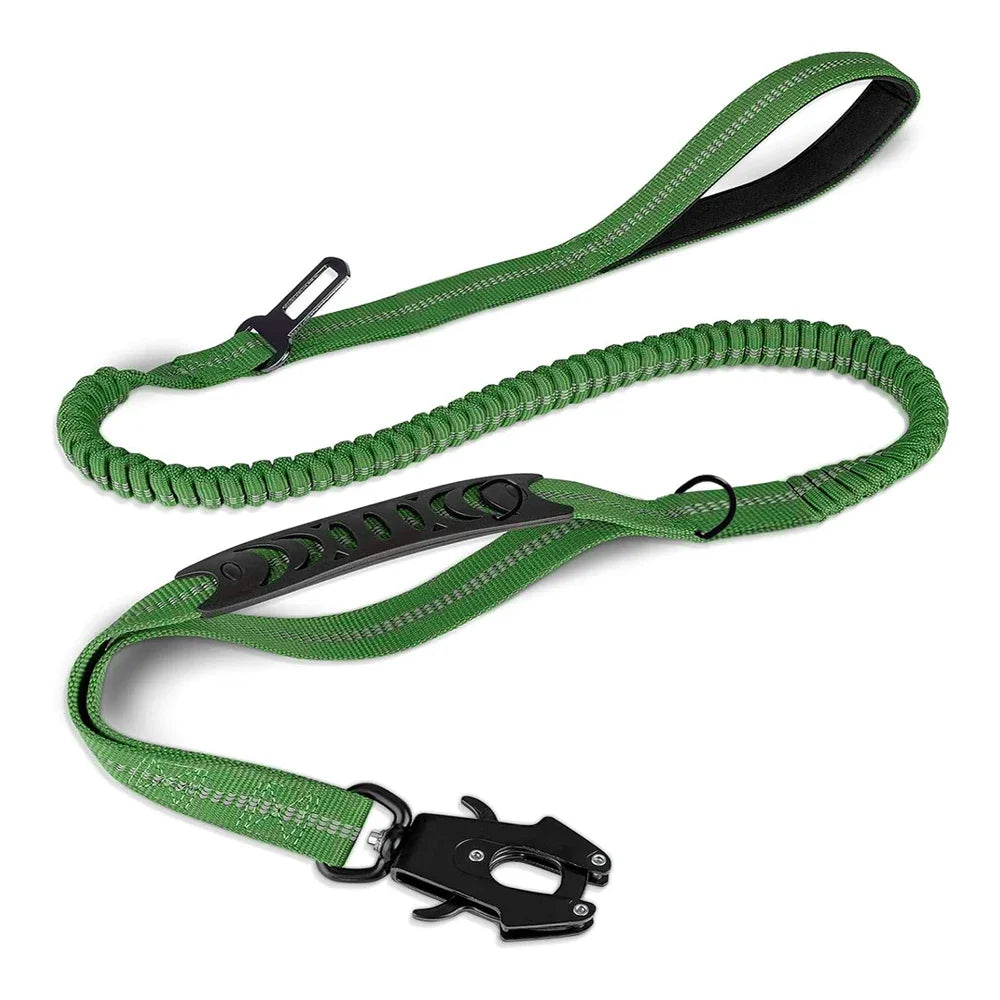 TactiLeash™ Reflective Bungee Dog Leash