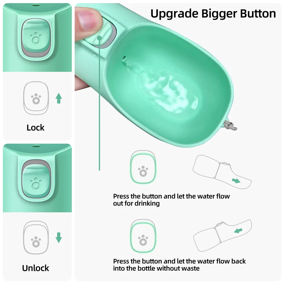 AquaGo™ Portable Pet Water Bottle