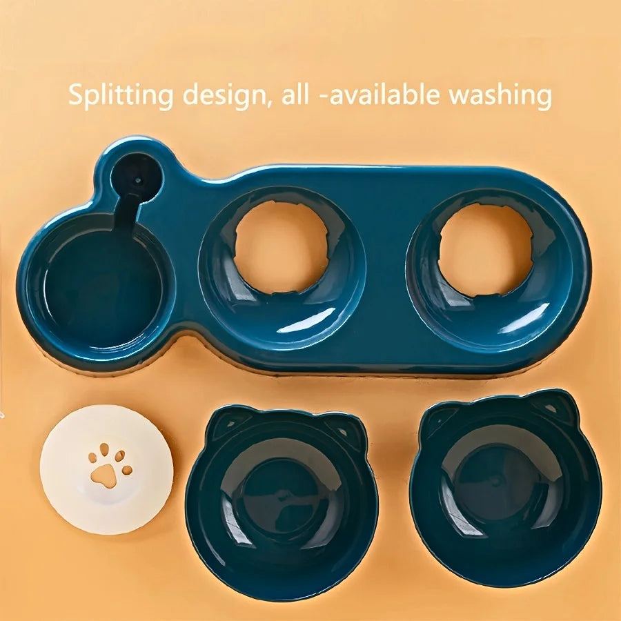 AquaNest™ 3-in-1 Pet Feeding Station
