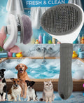ShedEase™ Self-Cleaning Pet Brush