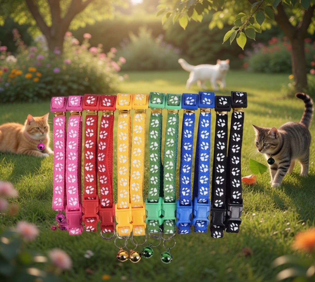 BellCharm™ Safety Cat Collar with Bell